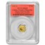 1987-S China 1/20 oz Gold Panda MS-69 PCGS