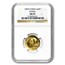 1987-S China 1/4 oz Gold Panda MS-69 NGC