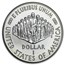 1987-S Constitution $1 Silver Commem Proof (w/Box & COA)