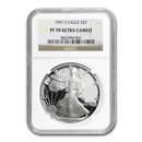 1987-S Proof American Silver Eagle PF-70 NGC