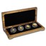 1987 South Africa 4-Coin Gold Krugerrand Proof Set