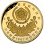 1987 South Korea Proof Gold 25,000 Won Fan Dancing