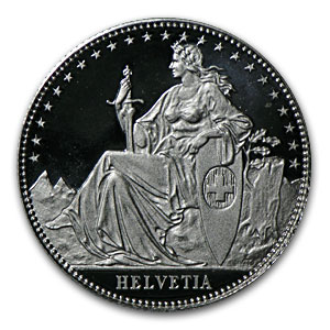 Buy 1987 Switzerland 1/10 oz Proof Platinum Helveta 