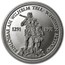 1987 Switzerland 1 oz Platinum Shooting Thaler