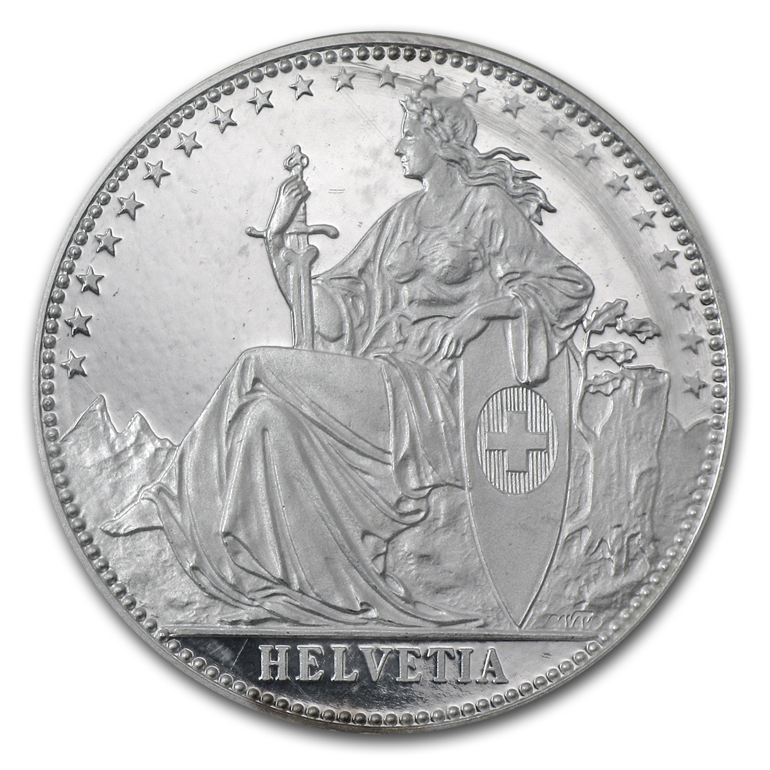 Buy 1987 Switzerland 1 oz Proof Silver Piedfort | APMEX