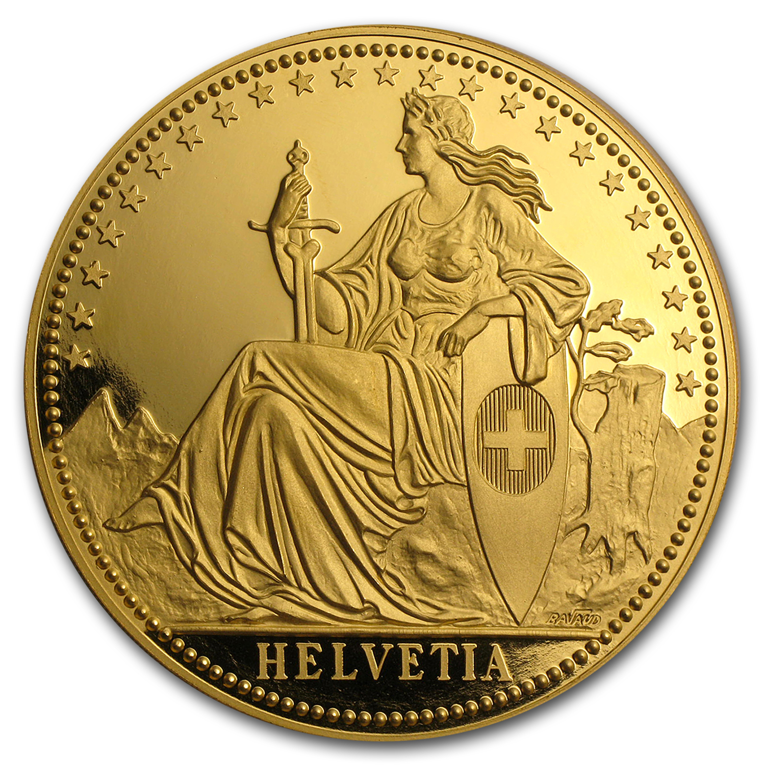 1987 ドイツ　硬貨 Buy 1987 Switzerland 12 Unzen Gold Proof Helvetia Box and COA | APMEX
