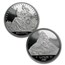 1987 Switzerland 4-Coin Proof Platinum Helveta "Matterhorn" Set