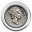 1987 United Kingdom Silver £1 Piedfort Proof (Coin Only)
