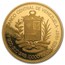 1987 Venezuela Proof Gold 10,000 Bolivares Simon Bolivar