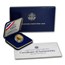 1987-W Gold $5 Commem Constitution BU (w/Box & COA)