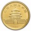 1987-Y China 1/10 oz Gold Panda BU (Not Sealed)