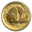 1987-Y China 1/10 oz Gold Panda BU (Sealed)