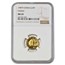 1987-Y China 1/10 oz Gold Panda MS-69 NGC