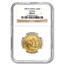 1987-Y China 1/2 oz Gold Panda MS-67 NGC