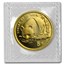 1987-Y China 1/20 oz Gold Panda BU (Sealed)