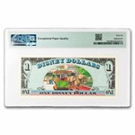 1988 $1.00 (AA) Waving Mickey (DIS#7) CU-66 EPQ PMG