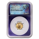 1988 1/10 oz American Gold Eagle MS-69 NGC