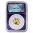 1988 1/10 oz American Gold Eagle MS-69 NGC