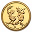 1988 1 oz Gold Round - Disney Around the World (Set of 7)