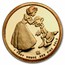 1988 1 oz Gold Round - Disney Around the World (Set of 7)