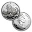 1988-2012 Isle of Man 25-Coin 1 oz Silver Cat Proof Set