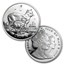 1988-2012 Isle of Man 25-Coin 1 oz Silver Cat Proof Set