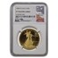 1988 4-Coin Proof American Gold Eagle Set PF-70 NGC (Mercanti)