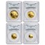 1988 4-Coin Proof American Gold Eagle Set PR-69 PCGS