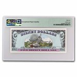 1988 $5.00 (AA) Closed-Eyed Goofy (DIS#8) CU-66 EPQ PMG