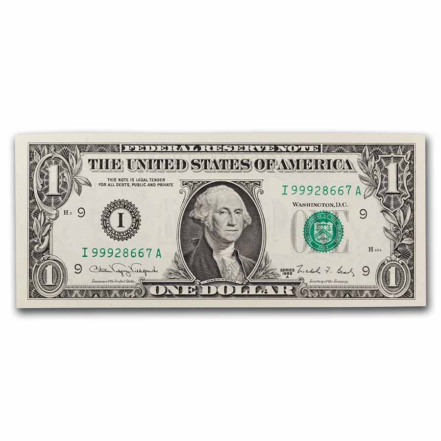 1988-A (I-Minneapolis) $1.00 FRN CU (Fr#1915-I)
