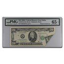 1988-A (K-Dallas) $20 FRN CU-65 EPQ PMG (Fr#2076K) Printed Fold