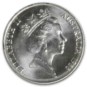 1988 Australia $10 Silver Ship BU 1988 Australia $10 Silver Ship BU