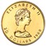 1988 Canada 1/2 oz Gold Maple Leaf BU