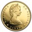 1988 Canada 1/4 oz Proof Gold $100 Bowhead Whale