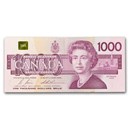 1988 Canada Ottawa $1,000 Note VF