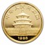 1988 China 1/10 oz Gold Panda BU (In Capsule)