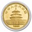 1988 China 1/20 oz Gold Panda BU (In Capsule)