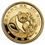 1988 China 1/4 oz Gold Panda BU (in Capsule)