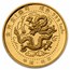 1988 China 1 oz Gold Dragon San Francisco Expo Medal Proof