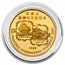 1988 China 1 oz Gold Dragon San Francisco Expo Medal Proof