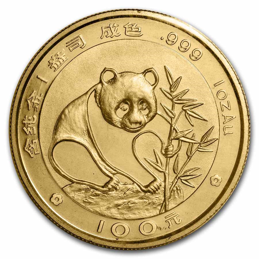 1988 China 1 oz Gold Panda Proof (Sealed)