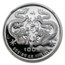 1988 China 1 oz Proof Platinum Dragon 100 Yuan PF-69 NGC