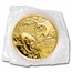 1988 China 12 oz Gold Panda Proof (In Capsule and Sealed)