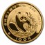 1988 China 5-Coin Gold Panda Proof Set (w/Box & COA)