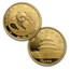 1988 China 5-Coin Gold Panda Set BU (Sealed)