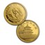 1988 China 5-Coin Gold Panda Set BU (Sealed)