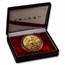 1988 China 5 oz Gold Lunar Dragon 500 Yuan Proof (Abrasion)