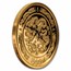 1988 China 5 oz Gold Lunar Dragon 500 Yuan Proof (Abrasion)