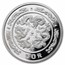 1988 China 5 oz Silver Lunar Dragon 50 Yuan Proof