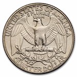 1988-D Washington Quarter 40-Coin Roll BU